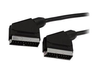 MediaRange Scartkabel Anschl. 20pol St/St  1,40m  schwarz