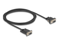 DELOCK Seriell Kabel RS-232 D-Sub9 Bu zu D-Sub9 Bu Pin 9 2m