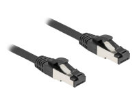 DELOCK RJ45 Netzwerkkabel Cat.8.1 S/FTP 1m-40Gbps schwarz
