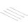 DELOCK Kabelbinder 100mm 100Stk transparent