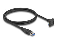 DELOCK USB 5Gbps Kabel USB TypA St zu USB Micro-B St 18mm sw