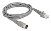 DELOCK Kabel RJ50 Stecker zu DIN 8 Pin Stecker 2m grau