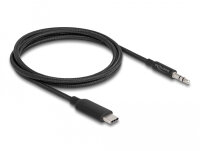 DELOCK Audio Stereo Kabel St zu Klinkenstecker 3,5 mm sw.