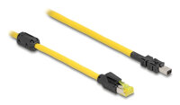 DELOCK Kabel RJ45 Stecker Cat.6 zu Mini I/O8 Pin D-Form Typ2