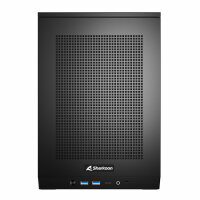 Sharkoon Gehäuse Rebel C20  RGB  ITX 1xMetall schwa