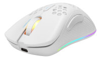 Deltaco Gaming Maus USB, RGB, weiß