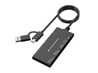 CONCEPTRONIC Kartenleser USB-A/-C3.2->7-in-1...