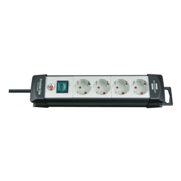 Brennenstuhl Steckdosenleiste Premium-Line  4x 5m Schalter