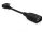 DELOCK USB Kabel A -> Micro-B 90°OTG BU/St 0.11m sw