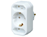 Kopp Europa Adapter weiss