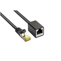 Good Connections  Patchkabelverl. m. Cat.7 RK schwarz 5m