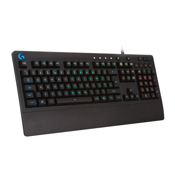 Logitech G213 Prodigy Gaming RGB Keyboard Gamer Tastatur schwarz
