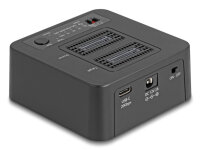 DELOCK USB 20 Gbps M.2 Dockingstation 2x M.2 NVMe PCIe SSD