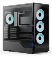 AeroCool Geh Midi P500A Black                 ACCS-P500A-001