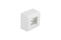 DELOCK Easy 45 Aufputzgehäuse 82x82 mm weiß