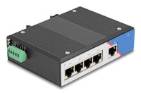 DELOCK Industrie Gigabit Ethernet Switch 5 Port RJ45...