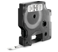 DYMO D1  Schriftband 41913   9mmx7.0m schwarz->weiß
