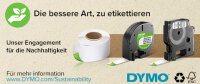 DYMO D1  Schriftband 41913   9mmx7.0m schwarz->weiß