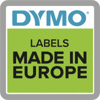 DYMO D1  Schriftband 41913   9mmx7.0m schwarz->weiß