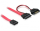 DELOCK SATA-Kabel Slim 13pin -> SATA 7pin +SATA 15pin 0.50m