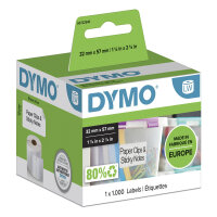 DYMO LW-Vielzwecketiketten         32x57mm     1000St/Rolle