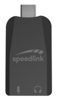 Speedlink USB-C Soundkarte VIGO, schwarz retail