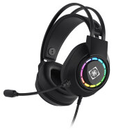 Deltaco Headset Gaming Stereo DH2020 USB RGB schwarz