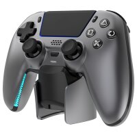 Deltaco Controller inkl. Ladestation Wireless steelgray PS5