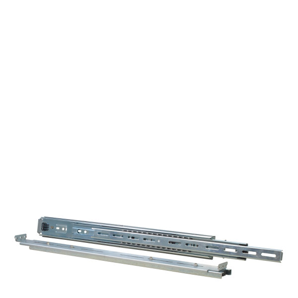 Inter-Tech 18" Teleskopschienensatz für IPC   Silber
