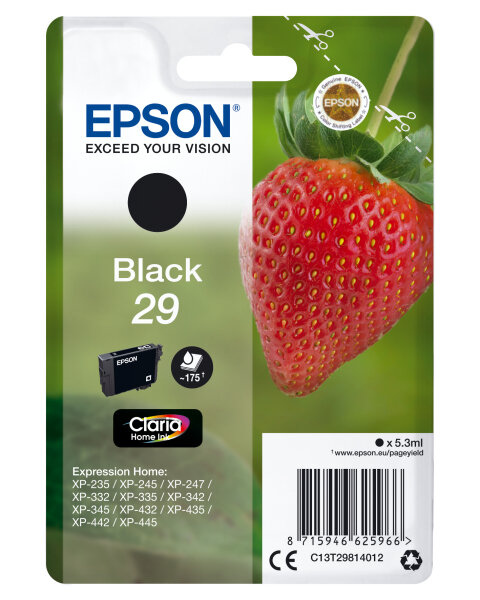 Patrone Epson 29 black                                 T2981