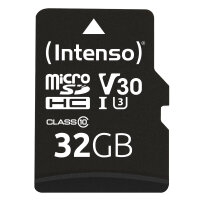 32GB Intenso microSDHC Pro Kit