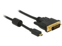 DELOCK HDMI Kabel HDMI micro D -> DVI(24+1) St/St 1.00m