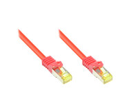 Good Connections  Patchkabel m. Cat.7 Rohkabel  rot 0,5m