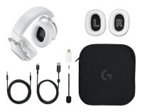 Headset Logitech Gaming PRO X 2 Lightspeed wireless white