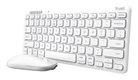 Keyboard & Mouse Trust Wireless Combo LYRA white (DE)