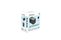 Verbatim GaN III Uni.Travel Adap 100W Welt-zu-Welt UTA-06...