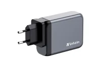 Verbatim GNC-100 GaN Charg. 100W 3xUSB-C PD, 1xUSB-A QC...