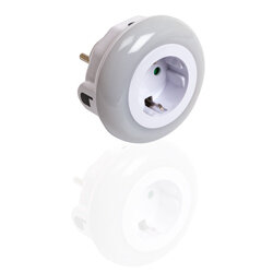 Ultron LED Nachtlicht save-E weiß/blau/grün IP20