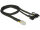 DELOCK Stromkabel 6Pin PCIe -> 2x 8Pin PCIe Bu/St 30cm