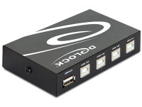 DELOCK USB Switch 4 Eingänge -> 1 Ausgang