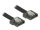 DELOCK SATA-Kabel SATA III -> SATA St/St 0.10m FLEXI schwarz