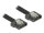 DELOCK SATA-Kabel SATA III -> SATA St/St 0.30m FLEXI schwarz