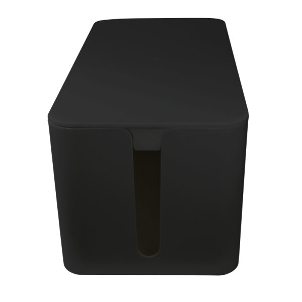 Logilink Kabelbox groß, schwarz, 400x160x135mm