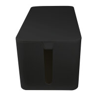 Logilink Kabelbox groß, schwarz, 400x160x135mm