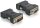 DELOCK DVI Adapter DVI(24+5) -> D-Sub15 St/Bu