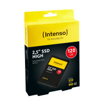 120GB Intenso High Performance 2,5" SSD SATA SATA 6Gb/s