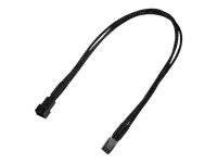 Nanoxia Kabel 3-Pin Verlängerung, 30 cm, Single,...