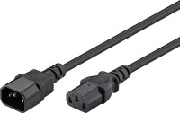 Goobay C14->C13 2m schwarz