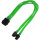 Nanoxia NX8PV3ENG 8Pin EPS12V Verlängerung Single  30cm sleeved neongrün