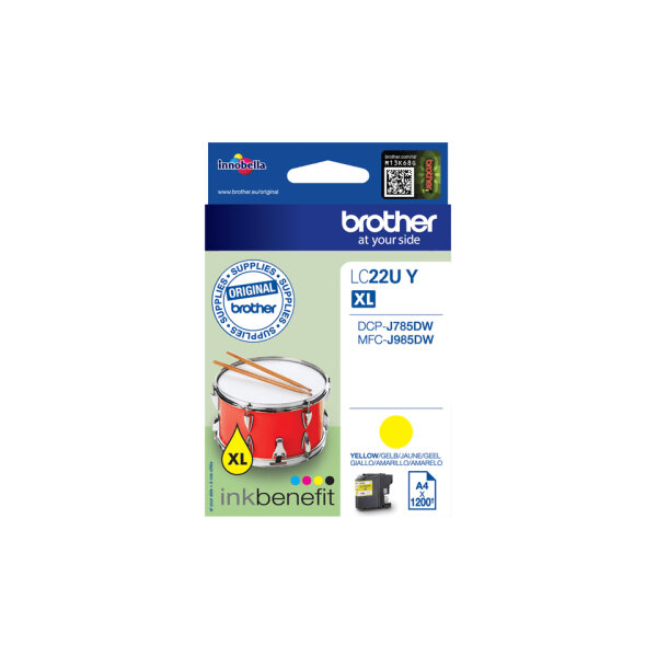 Patrone Brother LC-22UY  MFCJ985DW